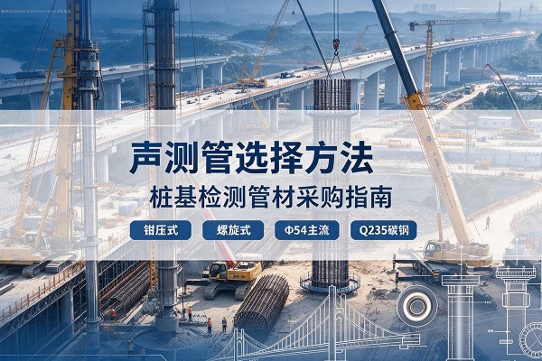 南丰声测管选型标准